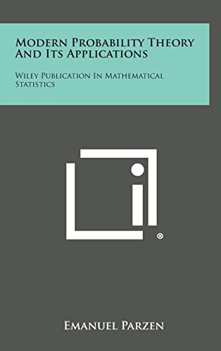 Modern Probability Theory and Its Applications: Wiley Publication in Mathematical Statistics
