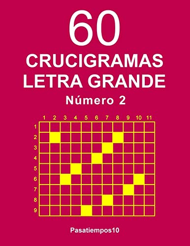 60 Crucigramas Letra Grande - N. 2 von CREATESPACE