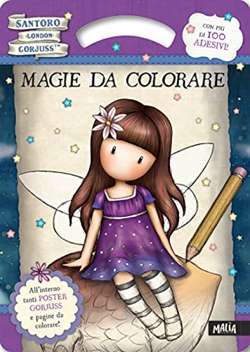 Magie da colorare. Gorjuss. Con adesivi. Ediz. a colori (Malìa-Gorjuss)