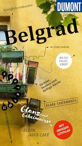 DUMONT direkt Reiseführer Belgrad: Mit großem Cityplan von DUMONT Reise ein Imprint von MAIRDUMONT