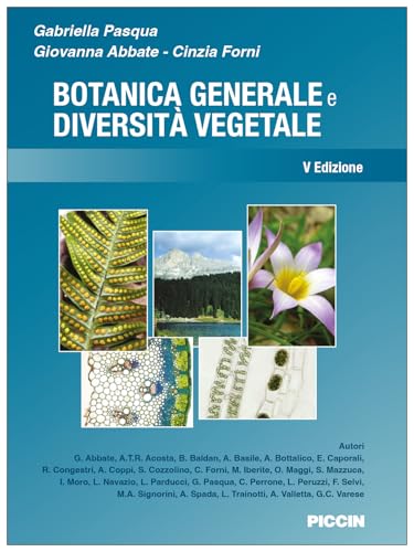 Botanica generale e diversità vegetale von Piccin-Nuova Libraria