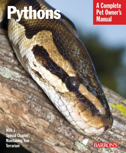 Pythons (Complete Pet Owner's Manual) von Barron's Educational Series Inc.,U.S.