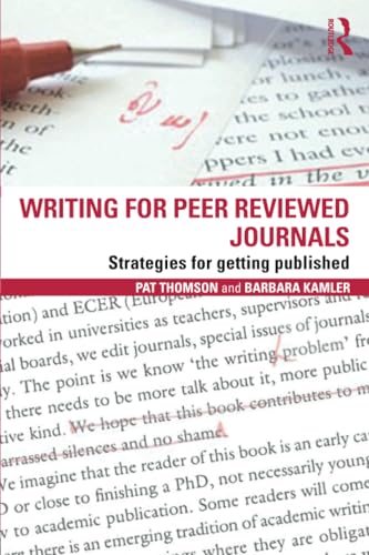 Writing for Peer Reviewed Journals: Strategies for getting published