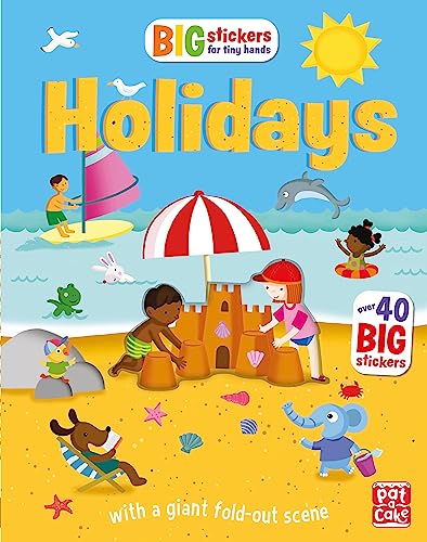 Big Stickers for Tiny Hands: Holidays: With scenes, activities and a giant fold-out picture von Pat-a-Cake