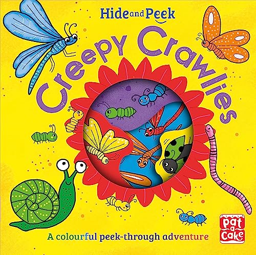 Creepy Crawlies: A colourful peek-through adventure board book