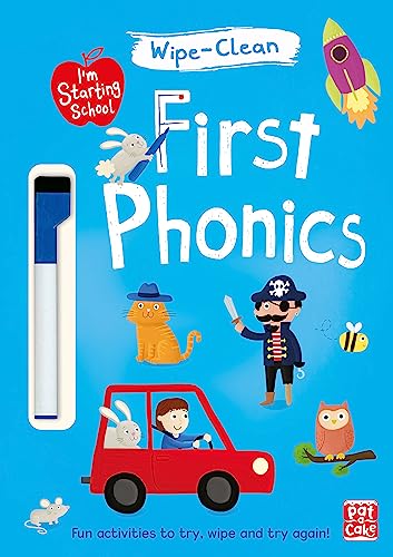 I'm Starting School: First Phonics: Wipe-clean book with pen