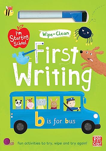 First Writing: Wipe-clean book with pen