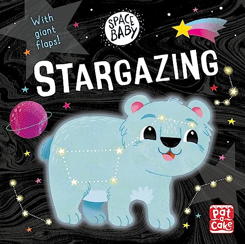 Stargazing: A board book with giant touch-and-feel flaps! von Pat-a-Cake