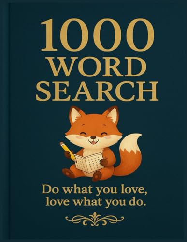 1000 Word search: Do what you love, love what you do von Independently published