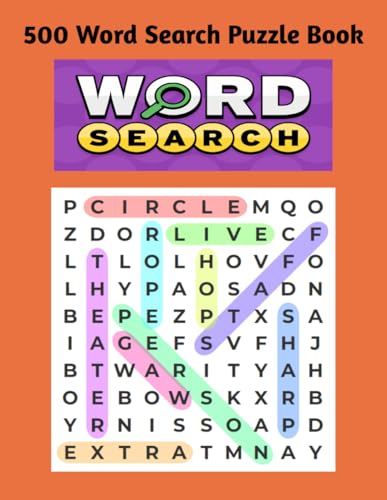 500 words search puzzle book von Independently published
