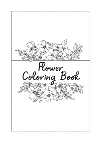 Flower Colouring Book von Independently published
