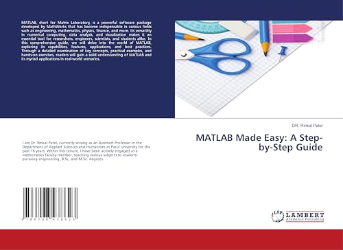 MATLAB Made Easy: A Step-by-Step Guide von LAP LAMBERT Academic Publishing