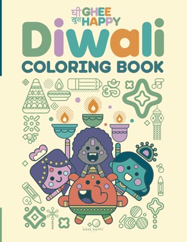 Ghee Happy Coloring Book Diwali