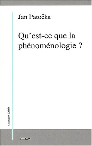 Qu'est-ce que la phénoménologie ? von MILLON