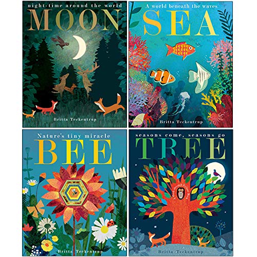 Patricia Hegarty 4 Books Collection Set Pack (Moon, Sea, Bee, Tree)