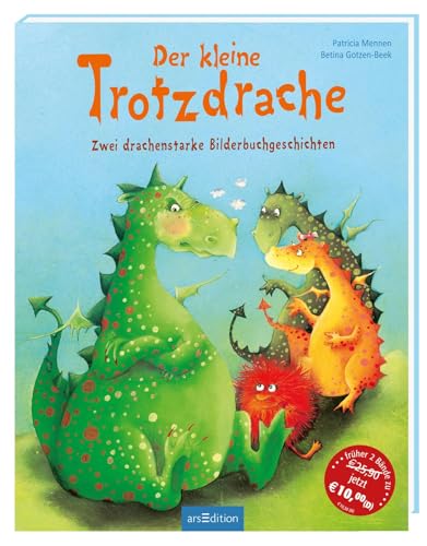 Der kleine Trotzdrache: Zwei drachenstarke Bilderbuchgeschichten | Bilderbuch über Trotz und Angst, für Kinder ab 3 Jahren Der kleine Trotzdrache: Zwei drachenstarke Bilderbuchgeschichten | Bilderbuch über Trotz und Angst, für Kinder ab 3 Jahren