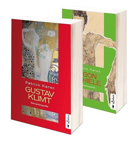 Gustav Klimt und Egon Schiele. Zeit und Leben der Wiener Künstler: Romanbiografien. Bundle der Paperback-Ausgaben