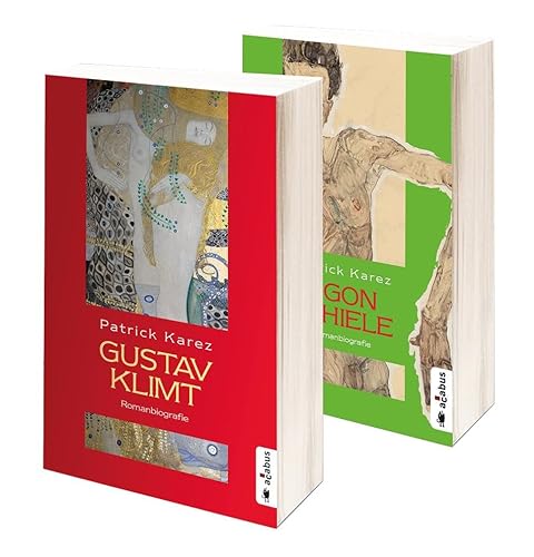 Gustav Klimt und Egon Schiele. Zeit und Leben der Wiener Künstler: Romanbiografien. Bundle der Paperback-Ausgaben