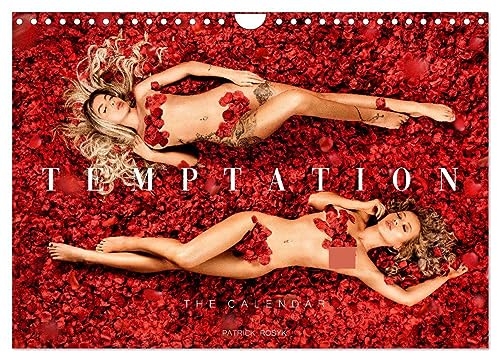 Temptation - Sinnliche Erotik (Wandkalender 2024 DIN A4 quer), CALVENDO Monatskalender