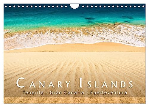 The canary islands Tenerife, Gran Canaria und Fuerteventura (Wandkalender 2025 DIN A4 quer), CALVENDO Monatskalender von CALVENDO