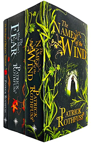 The Kingkiller Chronicle Series 3 Books Collection Set by Patrick Rothfuss (The Name of the Wind, The Wise Man's Fear & The Slow Regard of Silent Things)