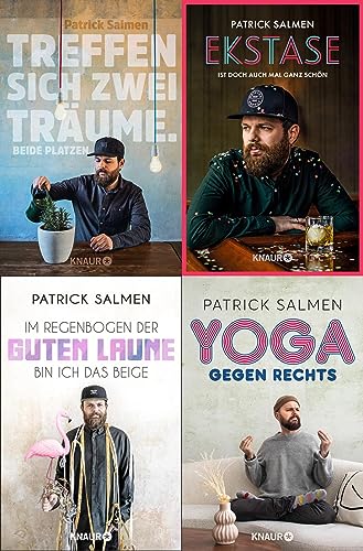 Kabarettist Patrick Salmen: 4 Titel im Set + 1 exklusives Postkartenset