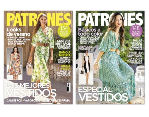 Pack selección vestidos primavera/verano: 2 revistas de Patrones (Cultura y Ocio) von RBA Libros
