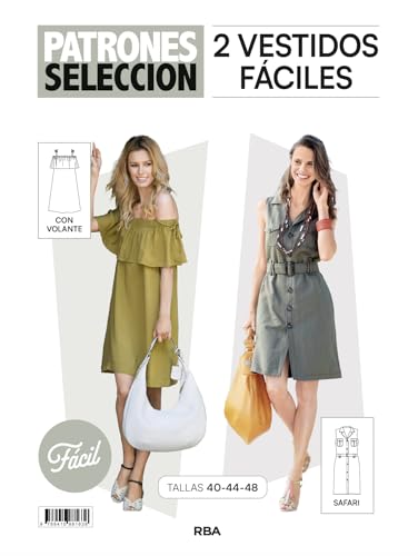 Patrones selección 1. Patrón de costura 2 Vestidos fáciles: Con volante y Safari Patrones selección 1. Patrón de costura 2 Vestidos fáciles: Con volante y Safari von RBA Libros
