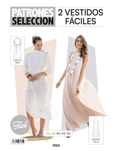 Patrones selección 3. Patrón de costura 2 Vestidos fáciles: Cuello mao y Escote caja Patrones selección 3. Patrón de costura 2 Vestidos fáciles: Cuello mao y Escote caja von RBA Libros