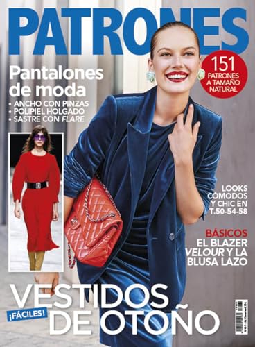 Revista Patrones #461 | Vestidos fáciles de Otoño: Básicos: el blazer velour y la blusa lazo (Cultura y Ocio) von RBA Libros