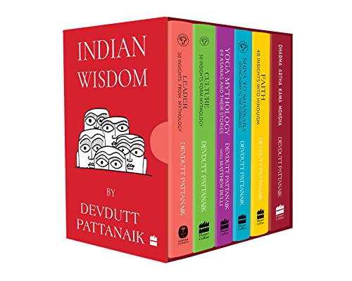 Indian Wisdom by Devdutt Pattanaik Boxset of 6 Books