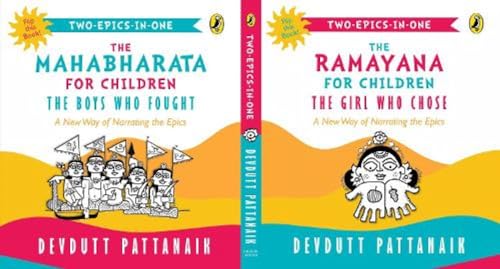 Two-Epics-in-One (The Ramayana for Children and The Mahabharata for Children): The Girl Who Chose and The Boys Who Fought, a Flip Book