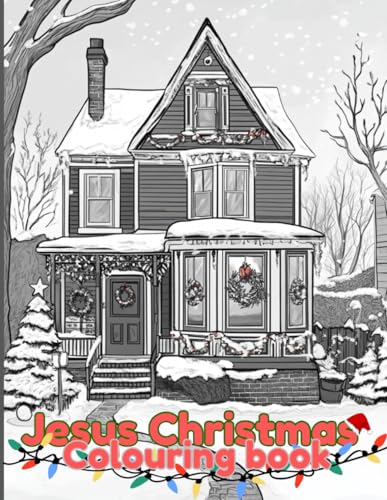 Jesus Christmas Colouring Book von Independently published