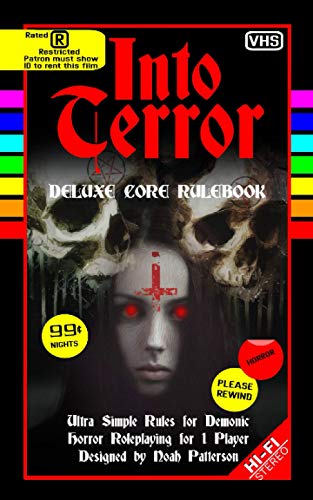 Into Terror: Deluxe Core Rulebook (Micro Chapbook RPG: VHS) von Independently published