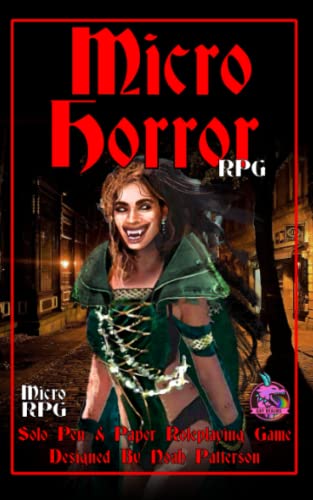 Micro Horror RPG: Solo Pen & Paper Roleplaying Game (Gay Realms Core Series) von Independently published