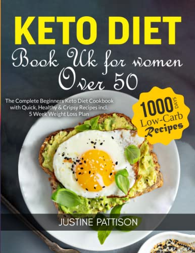 Keto Diet Book Uk for Women Over 50: The Complete Beginners Keto Diet Cookbook with Simple and Healthy Keto Diet Recipes Incl. 35-Day Special Meal Plan