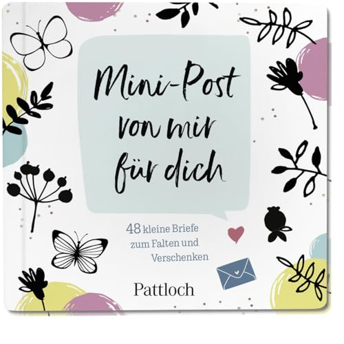 Mini-Post: Von mir für dich: 48 kleine Briefe zum Falten und Verschenken von Pattloch