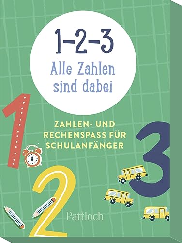 1, 2, 3 - Alle Zahlen sind dabei: Zahlen- und Rechenspaß für Schulanfänger (Kleine Geschenke zur Einschulung & für die Schultüte) 1, 2, 3 - Alle Zahlen sind dabei: Zahlen- und Rechenspaß für Schulanfänger (Kleine Geschenke zur Einschulung & für die Schultüte)