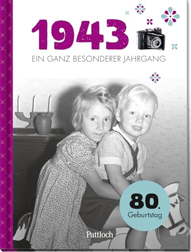 1943 - Ein ganz besonderer Jahrgang: Jahrgangsbuch zum 80. Geburtstag (Geschenke für runde Geburtstage 2023 und Jahrgangsbücher)