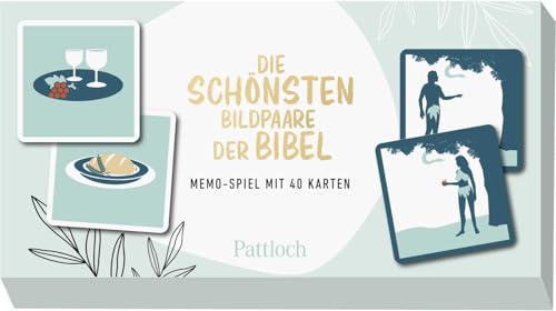 Die schönsten Bildpaare der Bibel: Memo-Spiel mit 40 Karten | Spielspaß für die ganze Familie, ab 8 Jahren. EIN tolles Geschenk zur Firmung, Kommunion oder Konfirmation Die schönsten Bildpaare der Bibel: Memo-Spiel mit 40 Karten | Spielspaß für die ganze Familie, ab 8 Jahren. EIN tolles Geschenk zur Firmung, Kommunion oder Konfirmation von Pattloch Geschenkbuch