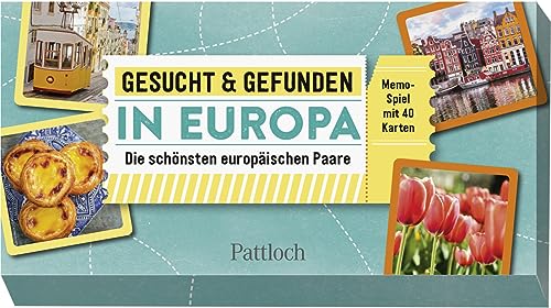 Gesucht & gefunden in Europa - Die schönsten europäischen Paare: Memo-Spiel mit 40 Karten für Erwachsene und Kinder (Regionale Memo-Spiele) Gesucht & gefunden in Europa - Die schönsten europäischen Paare: Memo-Spiel mit 40 Karten für Erwachsene und Kinder (Regionale Memo-Spiele)