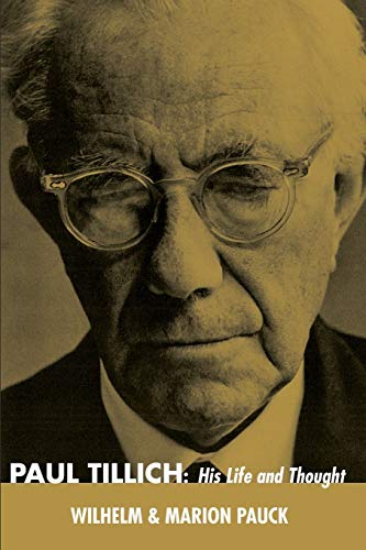 Paul Tillich: His Life and Thought von Wipf & Stock Publishers
