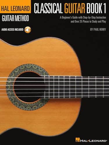 The Hal Leonard Classical Guitar Method (Book, CD): Noten, CD für Gitarre (Hal Leonard Guitar Method): A Beginner's Guide With Step-by-step Instruction and over 25 Pieces to Study and Play von Hal Leonard Europe