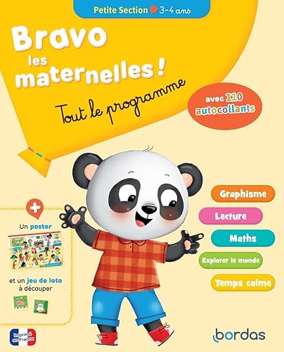 Bravo les maternelles - Tout le programme - Petite section: Avec 110 autocollants