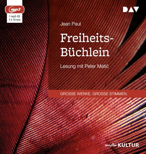 Freiheits-Büchlein: Lesung mit Peter Matić (1 mp3-CD) von Der Audio Verlag, Dav