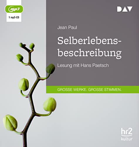 Selberlebensbeschreibung: Ungekürzte Lesung mit Hans Paetsch (1 mp3-CD)