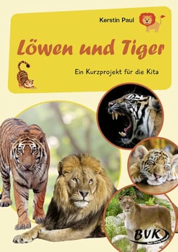 Löwen und Tiger: Ein Kurzprojekt für die Kita (Kita-Kurzprojekte) (Kindergarten kompakt: Material für Erzieher) von BVK Buch Verlag Kempen GmbH