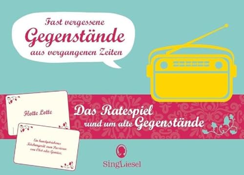 Fast vergessene Gegenstände. Das lustige Quiz-Spiel rund um Gegenstände von früher. Rate-Spiel für Senioren. Ideal als Gedächtnistraining, Aktivierung, Beschäftigung. Auch bei Demenz. von SingLiesel