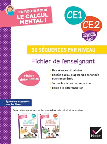 En route pour le calcul mental ! CE - Ed. 2025 - Fichier enseignant: Fichier de l'enseignant von HATIER