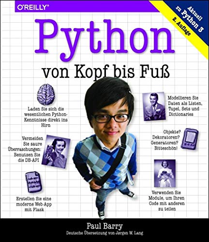 Python von Kopf bis Fuß: Aktuell zu Python 3 von Dpunkt.Verlag GmbH